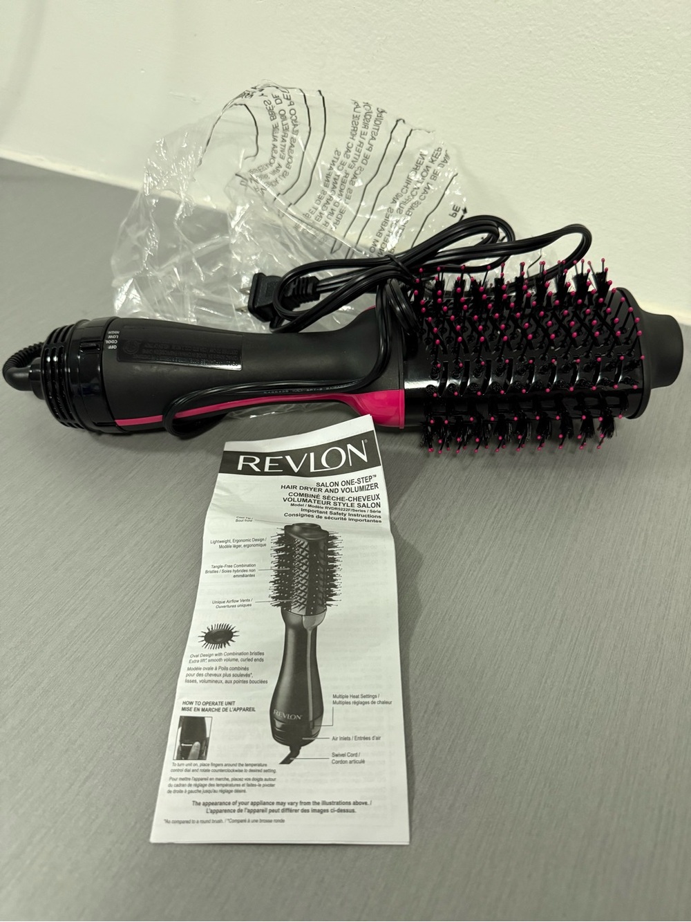 Revlon Hot Air Brush with Standard Plug